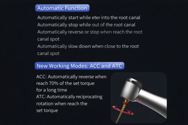 2 Betterway Ep Pro built in Apex endomotor Device