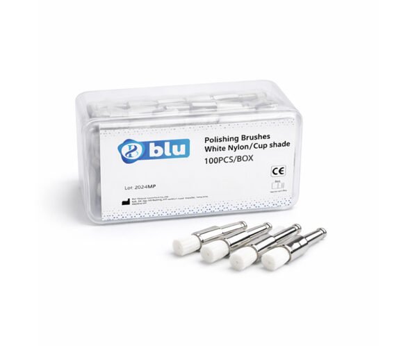 WEB 4 Blu Nylon Polishing Brushes