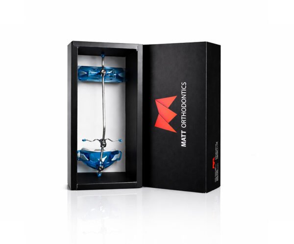 WEB FACEMSK PETIT Matt Ortho Stainless Steel Face Mask