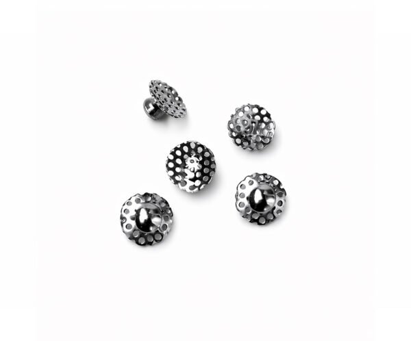 web button with holes Matt Ortho Bondable Button with holes