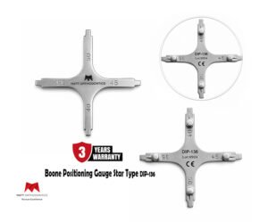 Matt Ortho Boone positioning Guage Star Type 𝗗𝗜𝗣-𝟭𝟯𝟲
