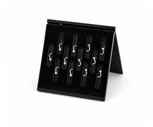 Matt Ortho Curved Crimpable Hooks