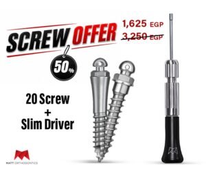 Matt Ortho 20 Screws + Slim driver