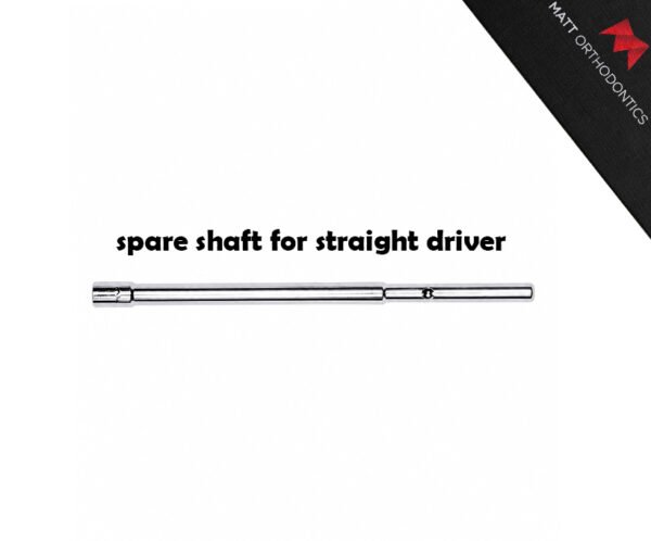 Matt Ortho Spare Shaft For Straight Driver