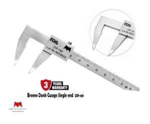 Matt Ortho Breene Donk Guage Single end 𝗗𝗜𝗣-𝟭𝟲𝟵