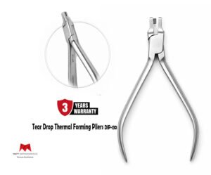 Matt Ortho Tear Drop Thermal Forming Pliers 𝗗𝗜𝗣-𝟭𝟯𝟬
