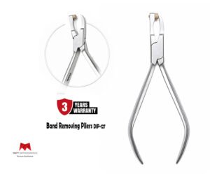 Matt Ortho Band Removing Pliers Long Neck 12.5cm 𝗗𝗜𝗣-𝟭𝟮𝟳
