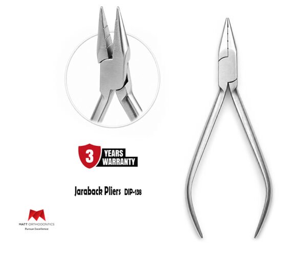 Matt Ortho Jaraback Pliers 𝗗𝗜𝗣-𝟭𝟯𝟴