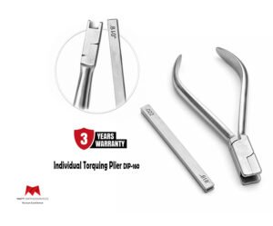Matt Ortho Individual Torquing Pliers Set with Key .018"/.022" 𝗗𝗜𝗣-𝟭𝟲𝟬