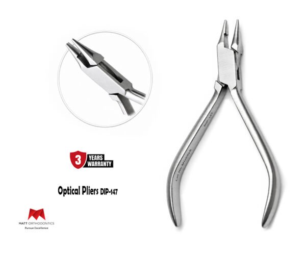 Matt Ortho Optical Pliers 𝗗𝗜𝗣-𝟭𝟰𝟳