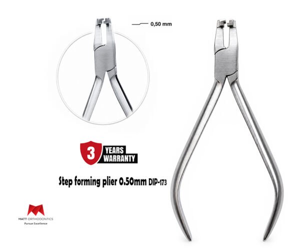 Matt Ortho Step Forming Pliers 𝟬.𝟱𝟬mm 𝗗𝗜𝗣-𝟭𝟳𝟯