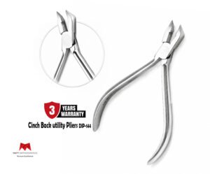 Matt Ortho Cinch Back utility Pliers 90 degree angled 𝗗𝗜𝗣-𝟭𝟰𝟰