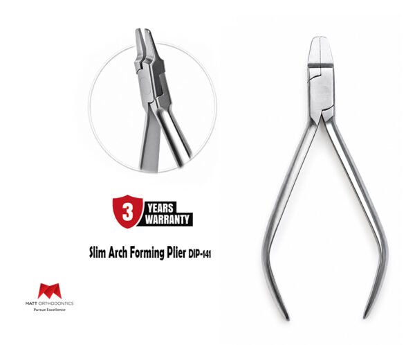 Matt Ortho Slim Arch Forming Pliers 12cm 𝗗𝗜𝗣-𝟭𝟰𝟭