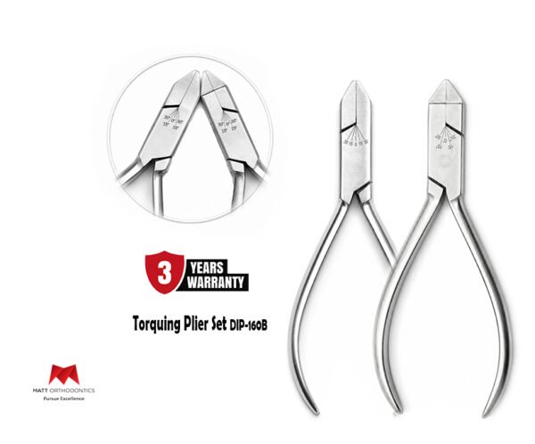 Matt Ortho Torquing Plier Set - Male and Female 𝗗𝗜𝗣-𝟭𝟲𝟬𝗕