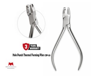 Matt Ortho Hole Punch Thermal Forming Pliers 𝗗𝗜𝗣-𝟭𝟮𝟵