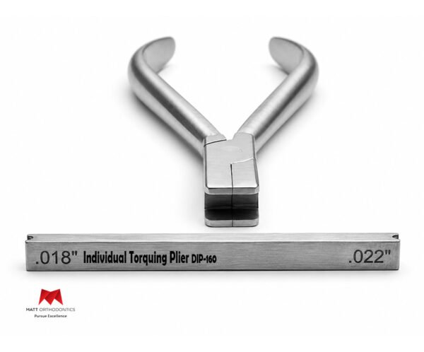 Matt Ortho Individual Torquing Pliers Set with Key .018"/.022" 𝗗𝗜𝗣-𝟭𝟲𝟬